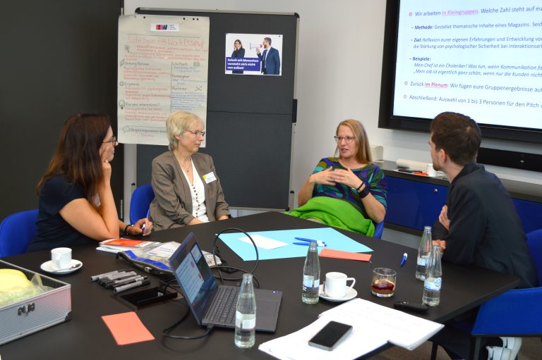 Workshop zum INQA-Experimentierraum SafeSpace@Work