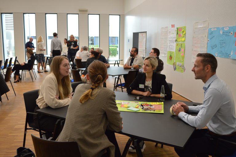 Gruppenarbeit bei ddn-Netzwerkkonferenz